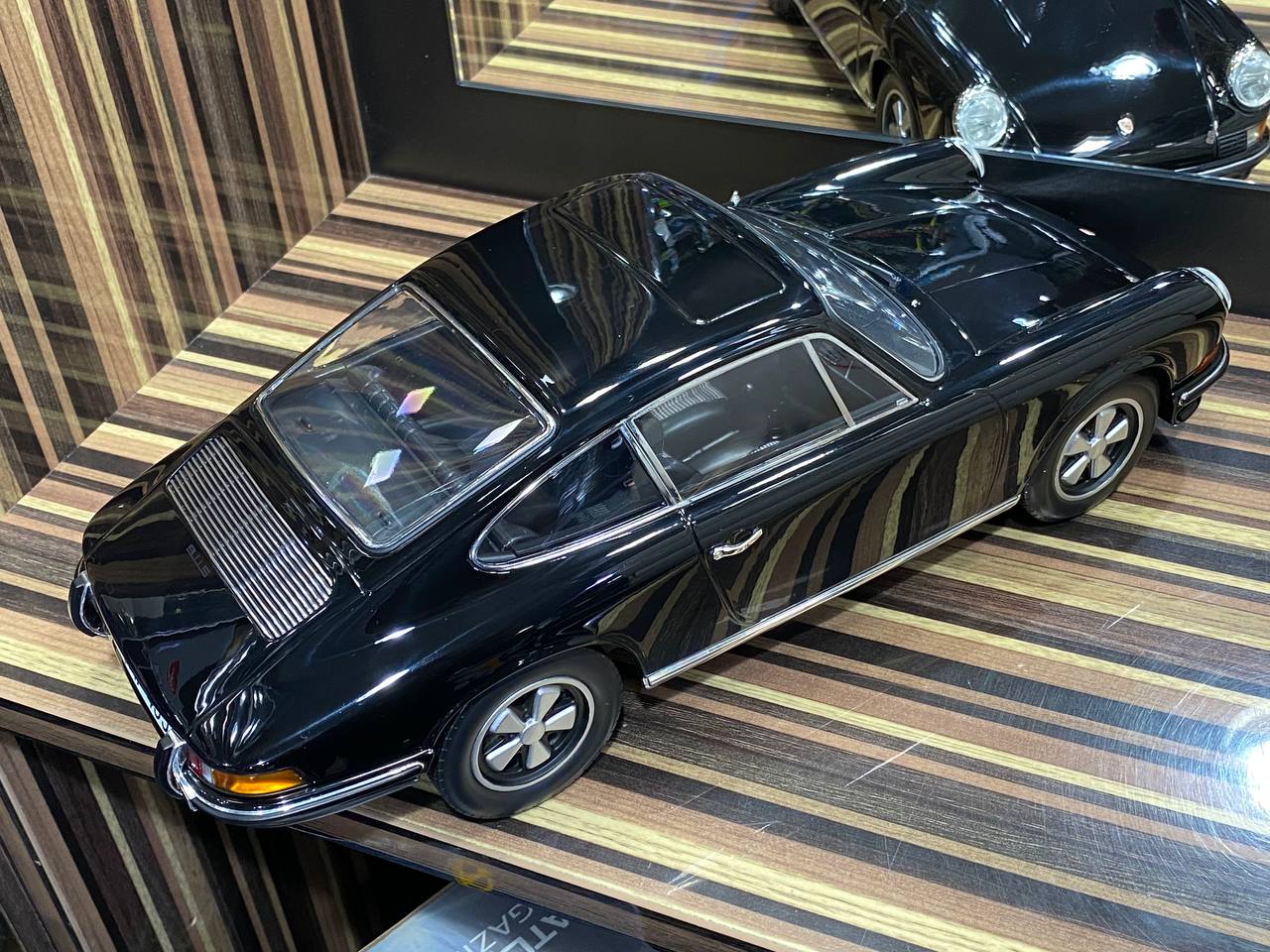 1/18 Diecast Porsche 911 S 1972 Black Norev Scale Model Car|Sold in Dturman.com Dubai UAE.