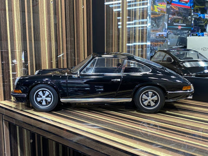 1/18 Diecast Porsche 911 S 1972 Black Norev Scale Model Car|Sold in Dturman.com Dubai UAE.