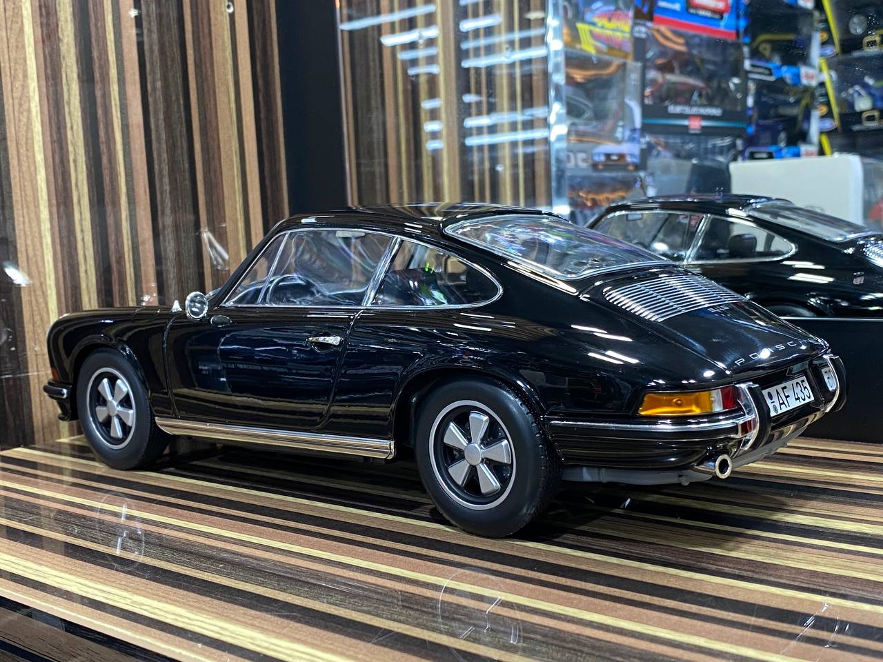 1/18 Diecast Porsche 911 S 1972 Black Norev Scale Model Car|Sold in Dturman.com Dubai UAE.