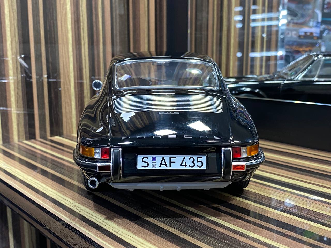 1/18 Diecast Porsche 911 S 1972 Black Norev Scale Model Car|Sold in Dturman.com Dubai UAE.