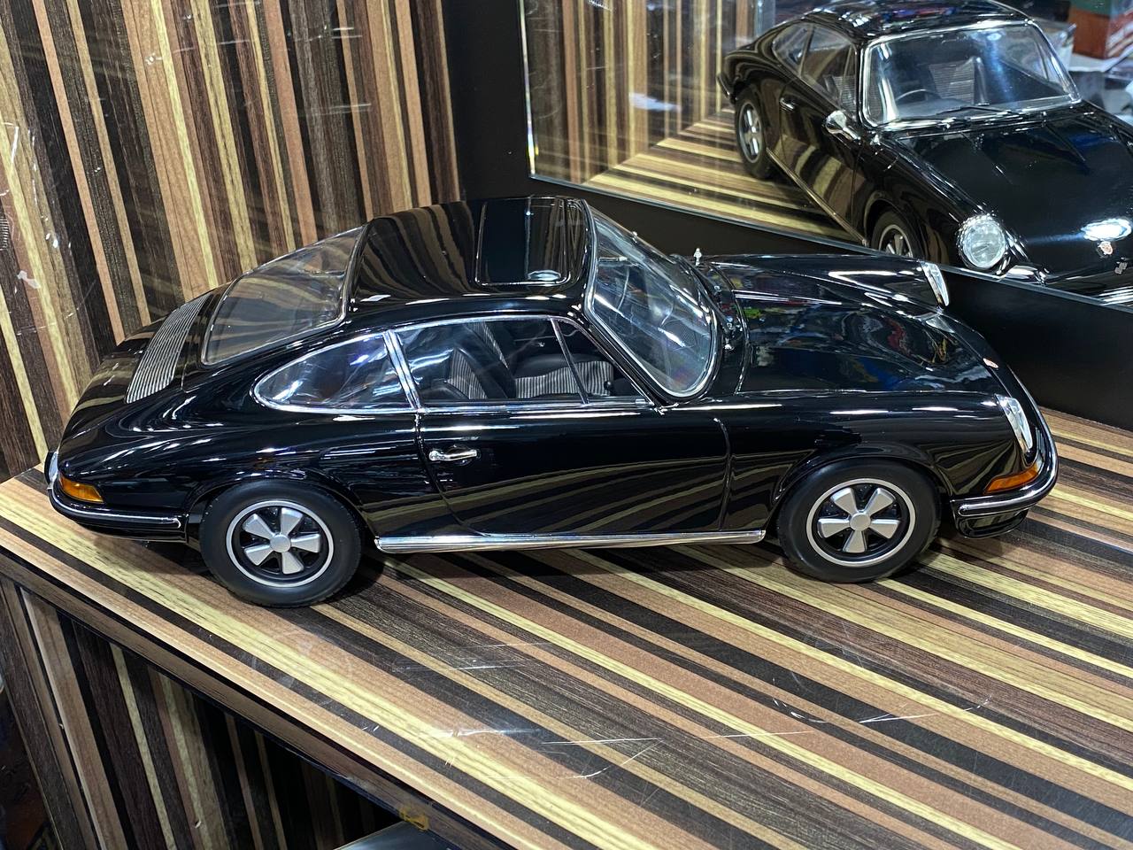 1/18 Diecast Porsche 911 S 1972 Black Norev Scale Model Car|Sold in Dturman.com Dubai UAE.