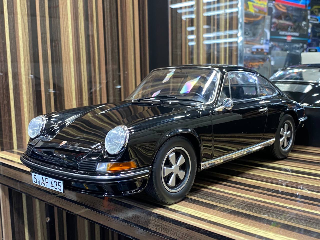 1/18 Diecast Porsche 911 S 1972 Black Norev Scale Model Car|Sold in Dturman.com Dubai UAE.