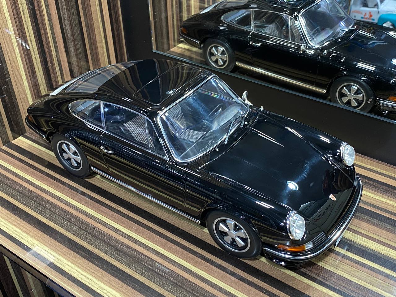 1/18 Diecast Porsche 911 S 1972 Black Norev Scale Model Car|Sold in Dturman.com Dubai UAE.