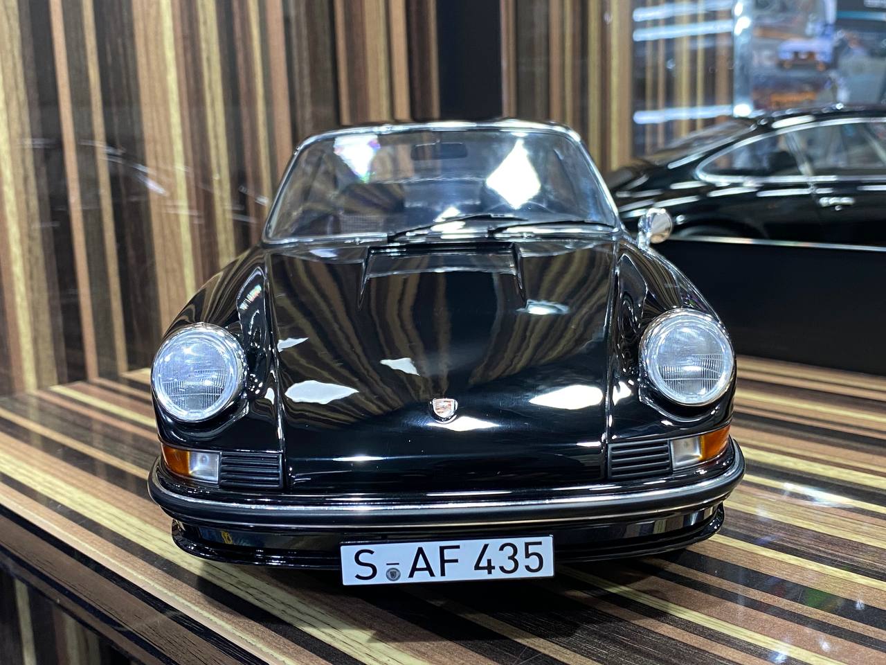 1/18 Diecast Porsche 911 S 1972 Black Norev Scale Model Car|Sold in Dturman.com Dubai UAE.