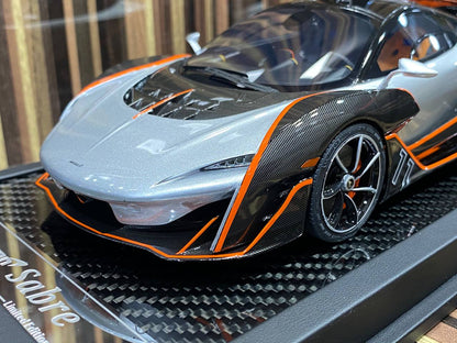 1/18 Resin McLaren Sabre Silver Model Car by VIP Models|Sold in Dturman.com Dubai UAE.