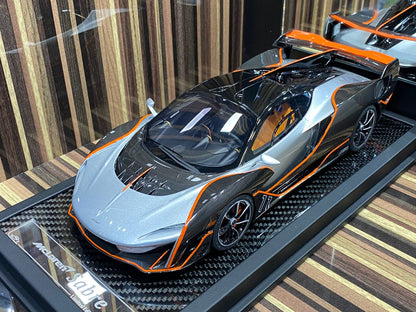 1/18 Resin McLaren Sabre Silver Model Car by VIP Models|Sold in Dturman.com Dubai UAE.