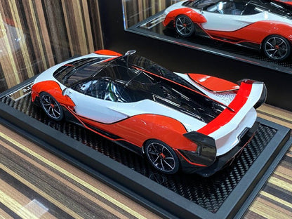 1/18 Resin McLaren Sabre White Model Car by VIP Models|Sold in Dturman.com Dubai UAE.
