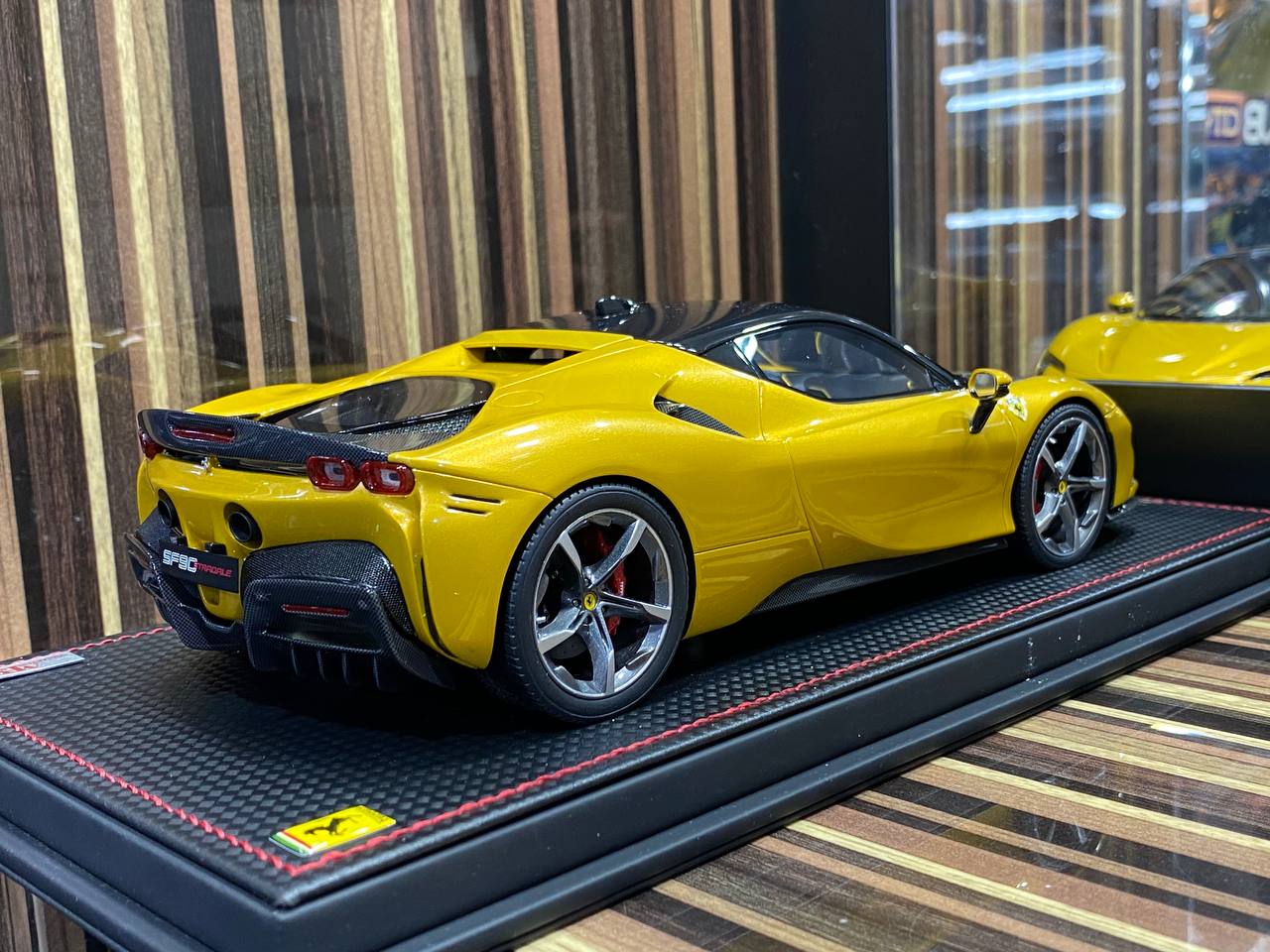 1/18 Ferrari SF90 Stradale Yellow Model car by MR|Sold in Dturman.com Dubai UAE.