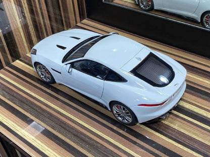 1/18 Diecast Jaguar F-Type R White AutoArt Scale Model Car|Sold in Dturman.com Dubai UAE.