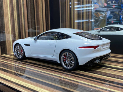 1/18 Diecast Jaguar F-Type R White AutoArt Scale Model Car|Sold in Dturman.com Dubai UAE.