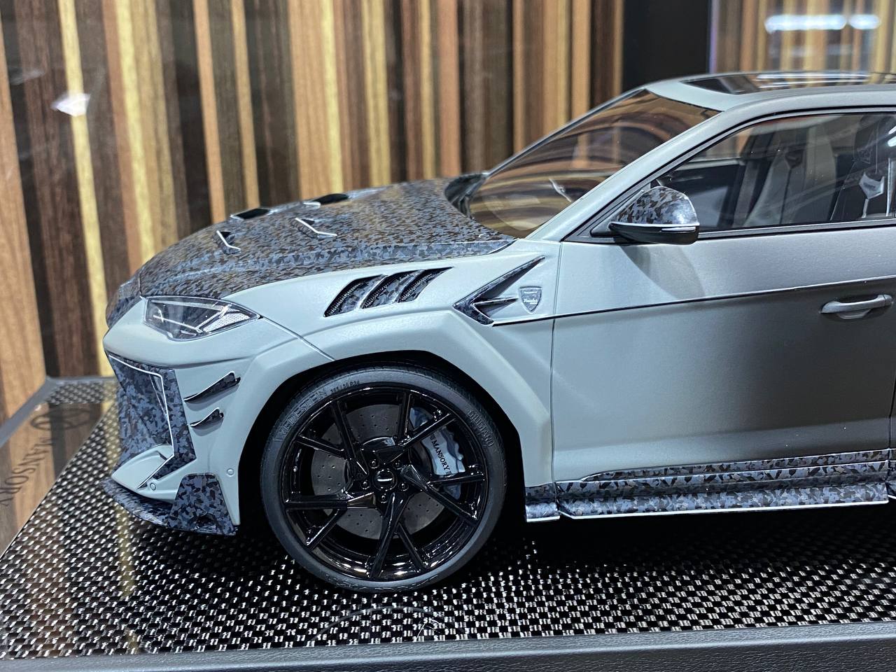1/18 Resin Lamborghini Urus Venatus Black & Grey by MANSORY|Sold in Dturman.com Dubai UAE.