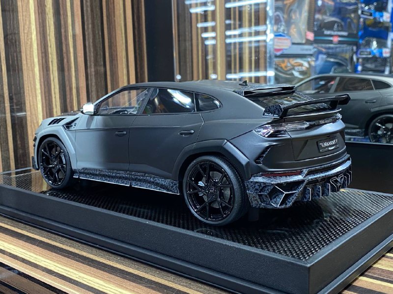 1/18 Resin Lamborghini Urus Venatus Black & Grey by MANSORY|Sold in Dturman.com Dubai UAE.