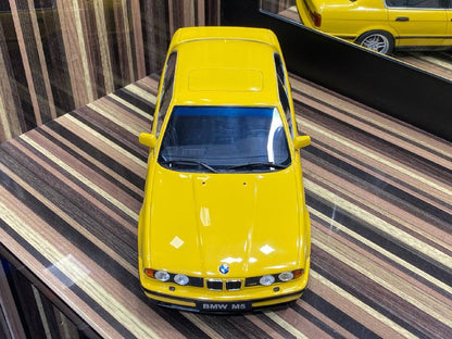 1/18 Resin BMW M5 E34 Yellow Model car by Otto|Sold in Dturman.com Dubai UAE.