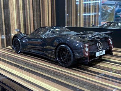 1/18 diecast Pagani Zonda F Carbon Black Almost Real Scale Model Car|Sold in Dturman.com Dubai UAE.