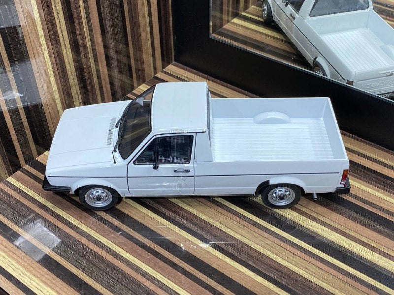 1/18 Diecast Volkswagen Caddy Solido White Miniature Model Car|Sold in Dturman.com Dubai UAE.