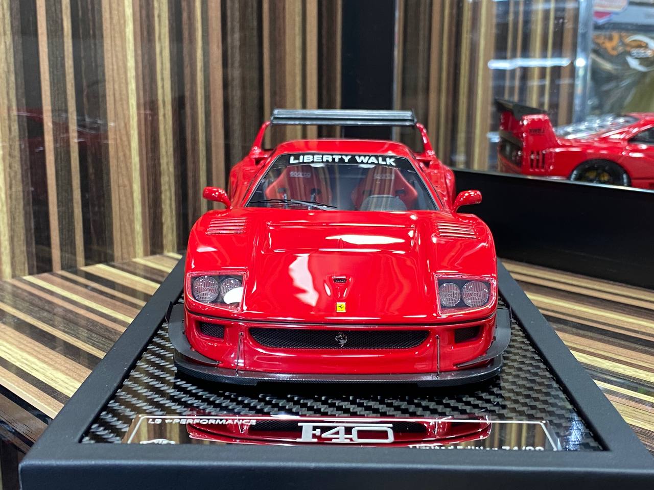 1/18 Ferrari F40 LB Performance Red by VIP Models – dturman.com