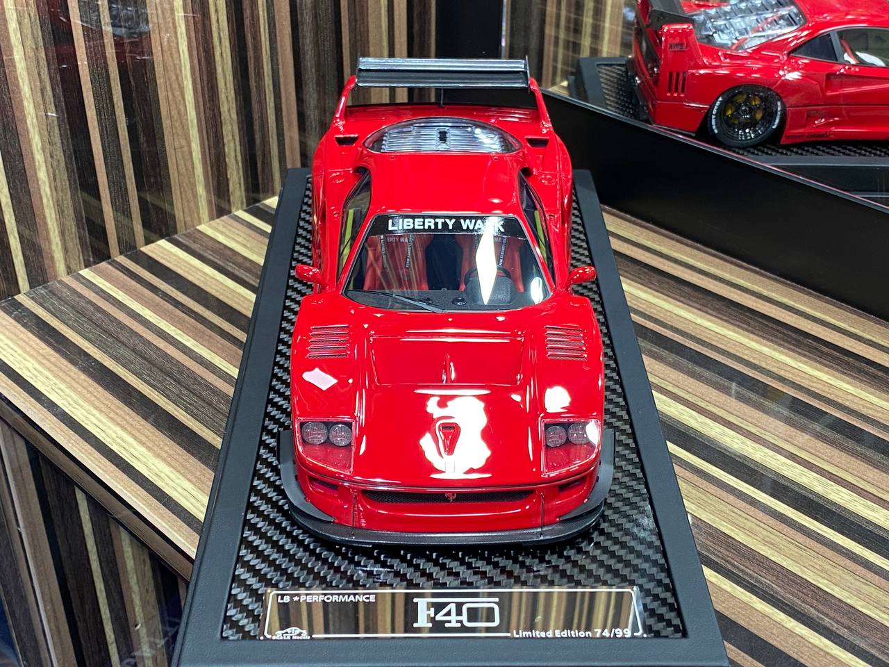 1/18 Ferrari F40 LB Performance Red by VIP Models – dturman.com