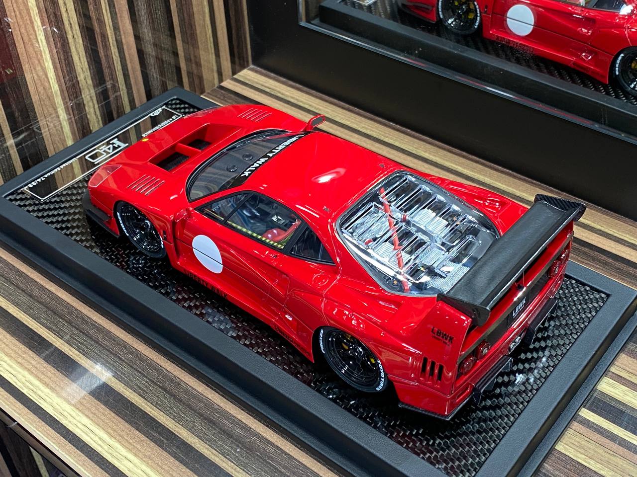 1/18 Ferrari F40 LB Performance Red by VIP Models – dturman.com