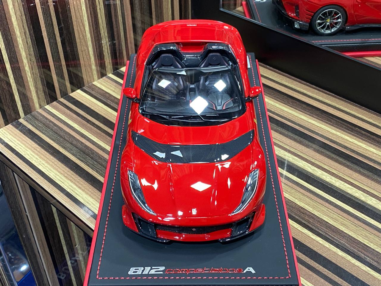 1/18 Resin Ferrari 812 Competizione A Red Miniature Car by MR Collection|Sold in Dturman.com Dubai UAE.