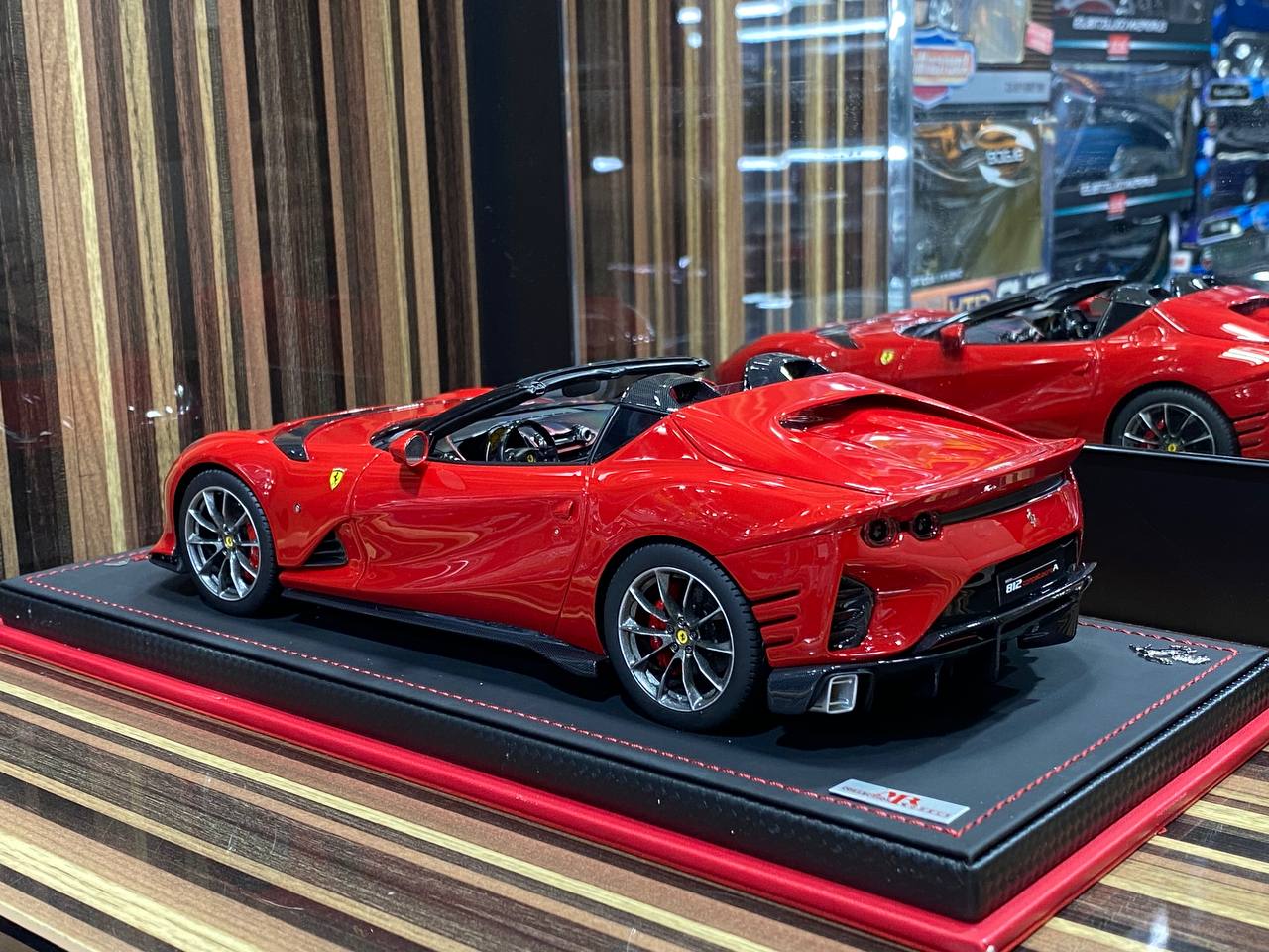 1/18 Resin Ferrari 812 Competizione A Red Miniature Car by MR Collection|Sold in Dturman.com Dubai UAE.