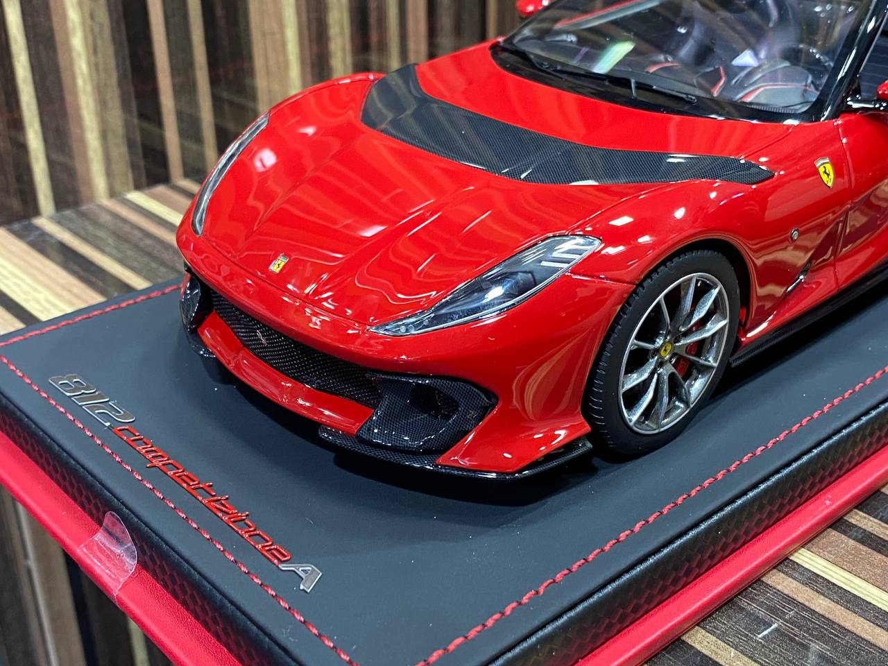 1/18 Resin Ferrari 812 Competizione A Red Miniature Car by MR Collection|Sold in Dturman.com Dubai UAE.