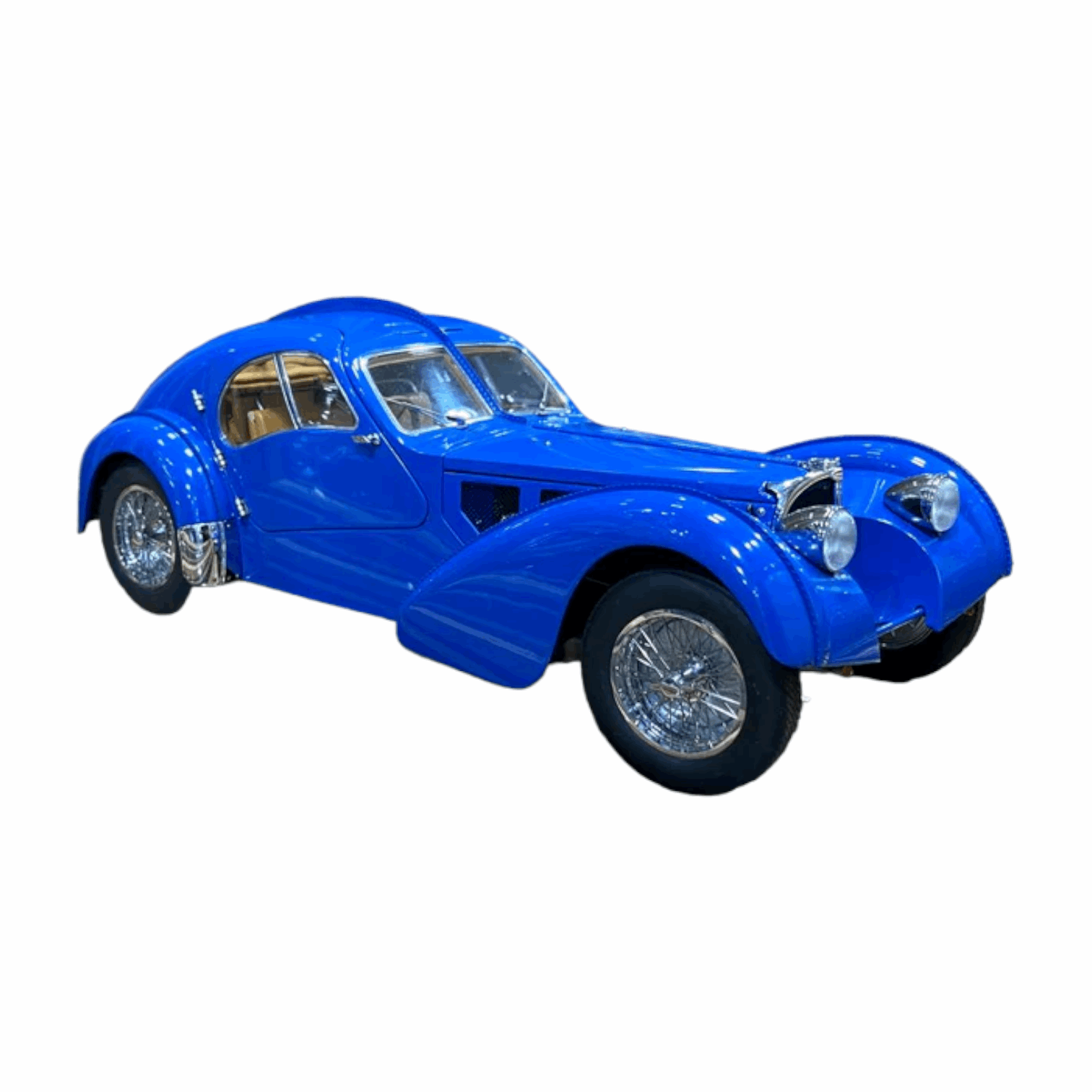 1/18 Bugatti 57S Atlantic 1938 Blue by AUTOart Scale Model Car|Sold in Dturman.com Dubai UAE.