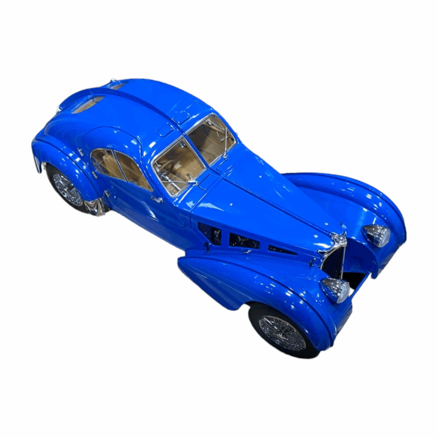 1/18 Bugatti 57S Atlantic 1938 Blue by AUTOart Scale Model Car|Sold in Dturman.com Dubai UAE.