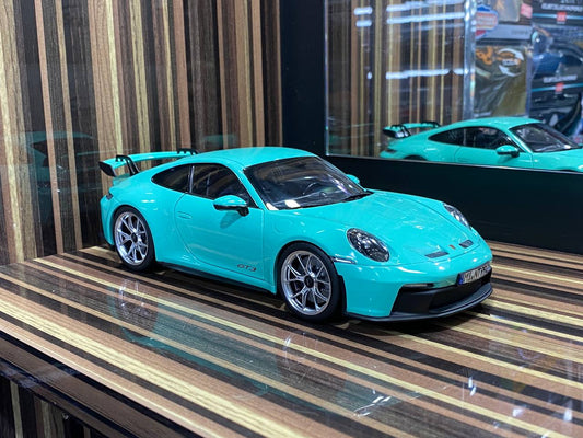 1/18 Diecast Porsche 911 GT3 Mint Norev Scale Model Car|Sold in Dturman.com Dubai UAE.