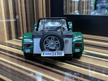 1/18 Diecast Caterham Super Seven Cycle Fender Kyosho Scale Model Car - Diecast model car by dturman.com - Kyosho|Sold in Dturman.com Dubai UAE.