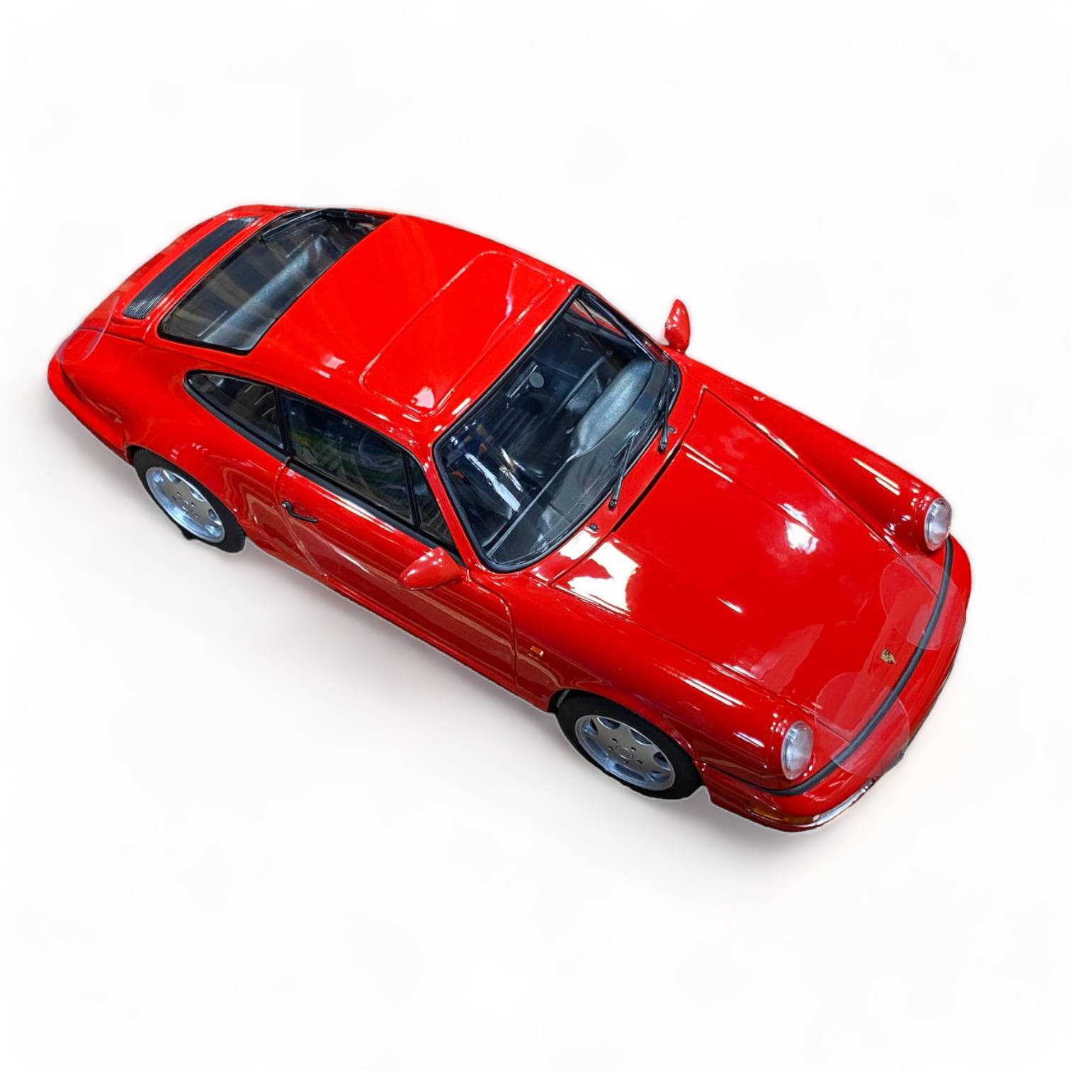 1/18 Porsche 911 Carrera 2 Red Norev Scale Model Car|Sold in Dturman.com Dubai UAE.