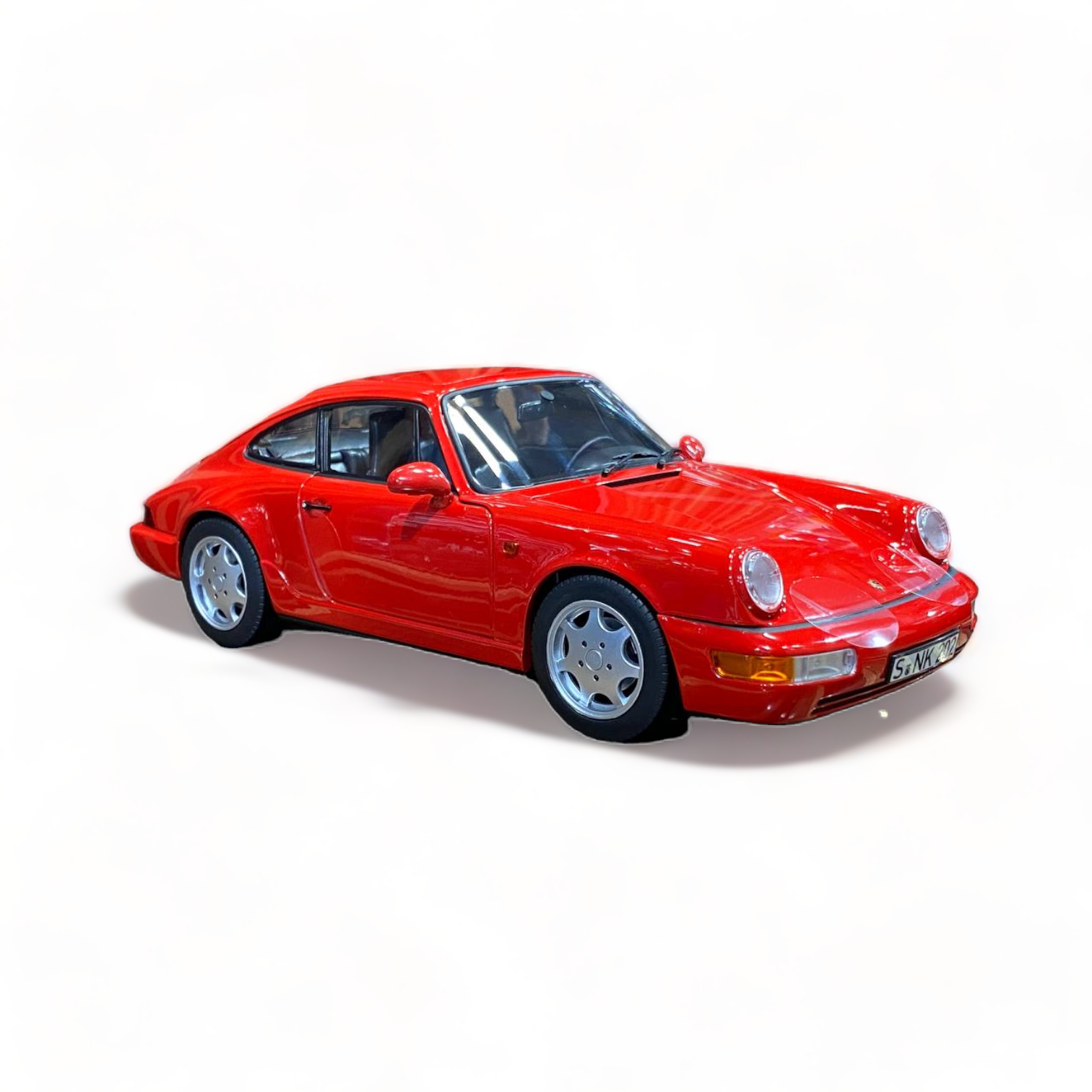 1/18 Porsche 911 Carrera 2 Red Norev Scale Model Car|Sold in Dturman.com Dubai UAE.