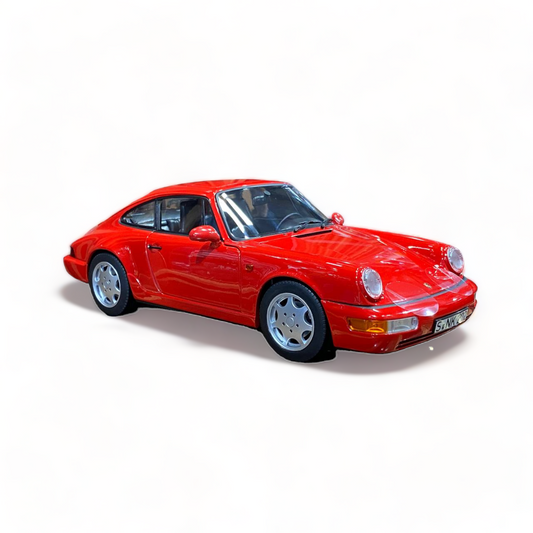 1/18 Porsche 911 Carrera 2 Red Norev Scale Model Car|Sold in Dturman.com Dubai UAE.