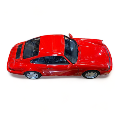 1/18 Porsche 911 Carrera 2 Red Norev Scale Model Car|Sold in Dturman.com Dubai UAE.