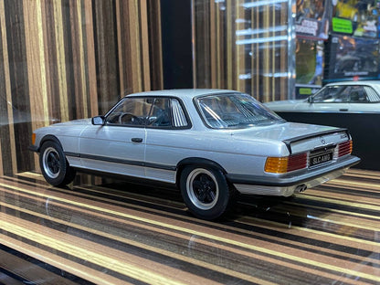 1985 Mercedes-Benz 500 SLC 6.0 AMG Silver KK Models|Sold in Dturman.com Dubai UAE.