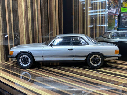 1985 Mercedes-Benz 500 SLC 6.0 AMG Silver KK Models|Sold in Dturman.com Dubai UAE.