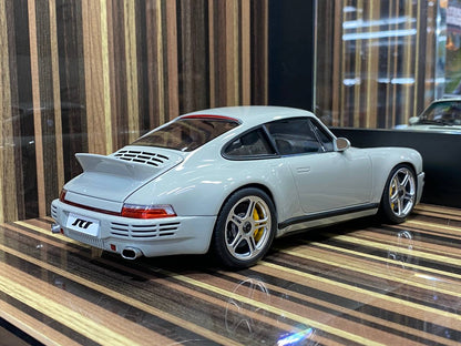 1/18 Diecast  Porsche RUF SCR Chalk Grey Almost Real Scale Model Car - Diecast model car by dturman.com - Almost Real|Sold in Dturman.com Dubai UAE.