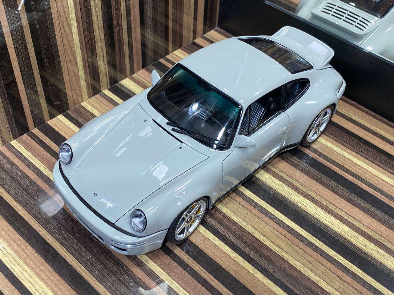 1/18 Diecast  Porsche RUF SCR Chalk Grey Almost Real Scale Model Car|Sold in Dturman.com Dubai UAE.