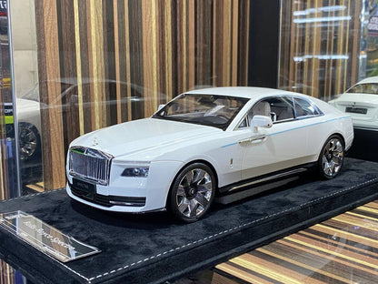 1/18 Rolls-Royce Spectre Pearl White Rolls-Royce Motor Cars|Sold in Dturman.com Dubai UAE.