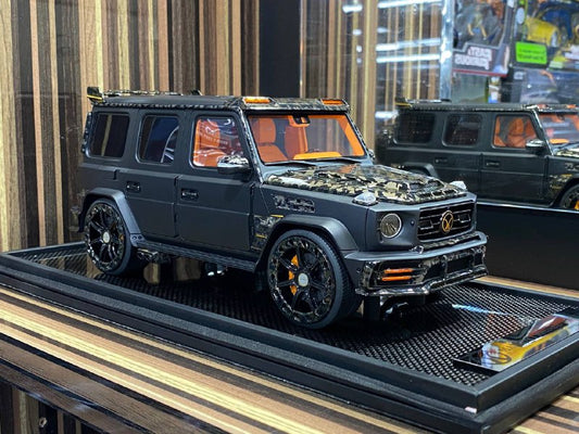 Mercedes-Benz G63 MANSORY Matt Black Motorhelix|Sold in Dturman.com Dubai UAE.