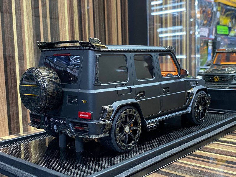 Mercedes-Benz G63 MANSORY Matt Black Motorhelix