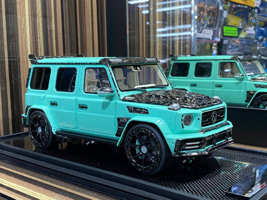 Mercedes-Benz G63 MANSORY Tiffany Blue Motorhelix|Sold in Dturman.com Dubai UAE.