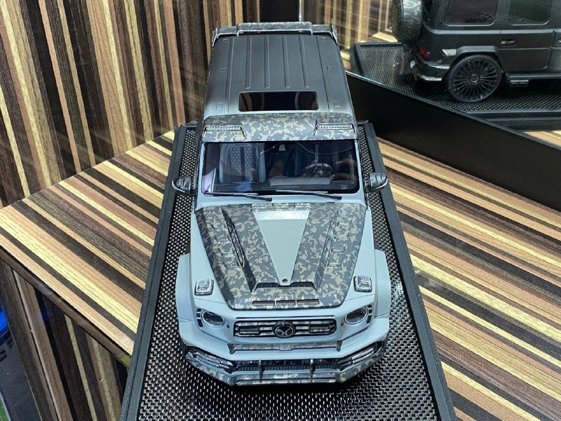Mercedes-Benz G63 MANSORY Black Grey  Motorhelix|Sold in Dturman.com Dubai UAE.