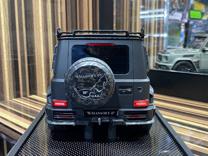 Mercedes-Benz G63 MANSORY Black Grey  Motorhelix|Sold in Dturman.com Dubai UAE.
