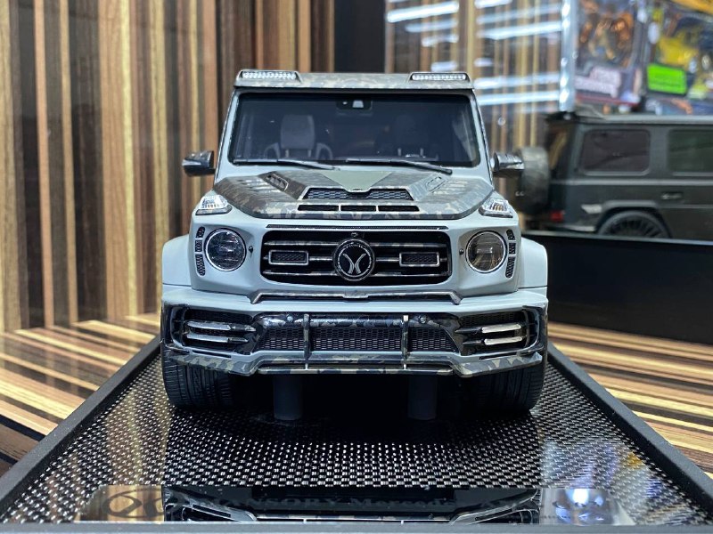 Mercedes-Benz G63 MANSORY Black Grey  Motorhelix|Sold in Dturman.com Dubai UAE.