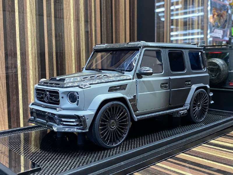 Mercedes-Benz G63 MANSORY Black Grey  Motorhelix|Sold in Dturman.com Dubai UAE.