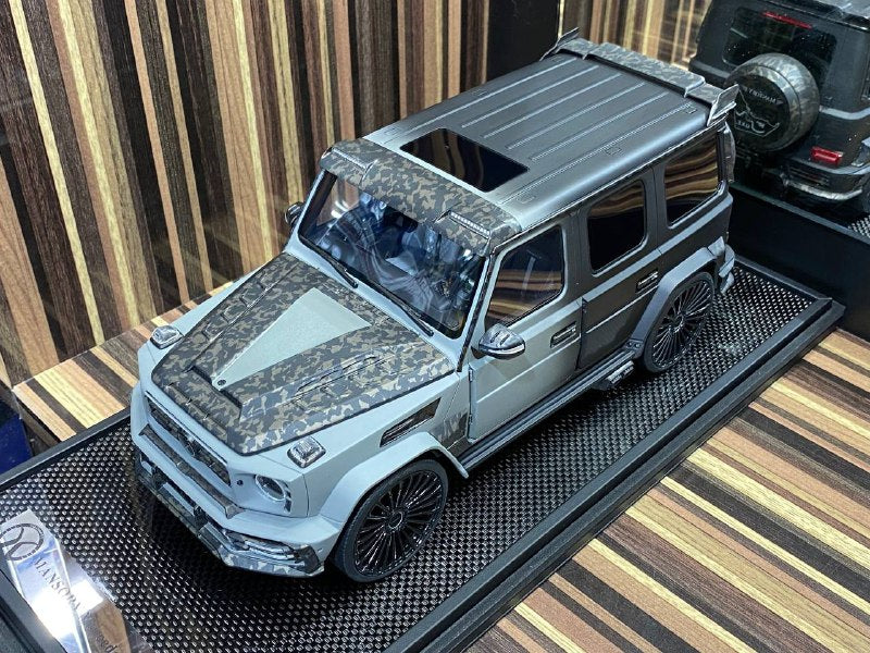 Mercedes-Benz G63 MANSORY Black Grey  Motorhelix|Sold in Dturman.com Dubai UAE.