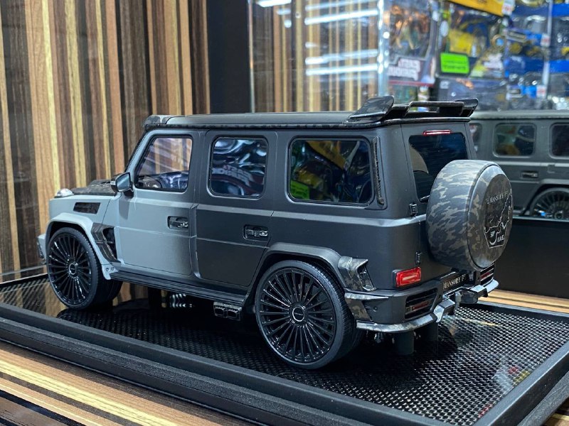 Mercedes-Benz G63 MANSORY Black Grey  Motorhelix|Sold in Dturman.com Dubai UAE.