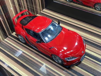 1/18 Diecast Toyota Supra MK5 StreetFighter Red Solido Model Car|Sold in Dturman.com Dubai UAE.