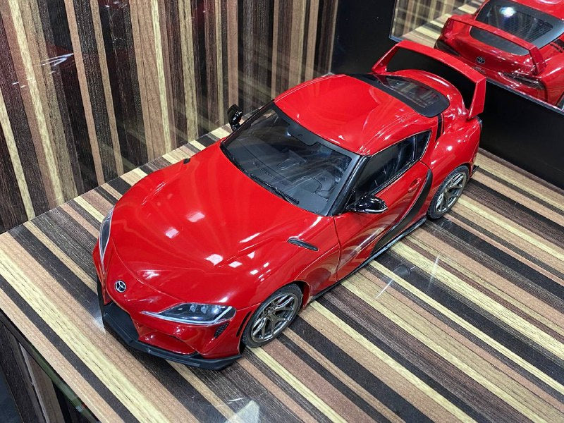 1/18 Diecast Toyota Supra MK5 StreetFighter Red Solido Model Car|Sold in Dturman.com Dubai UAE.