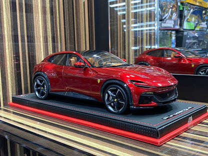 1/18 Ferrari Purosangue RED MR Collection|Sold in Dturman.com Dubai UAE.